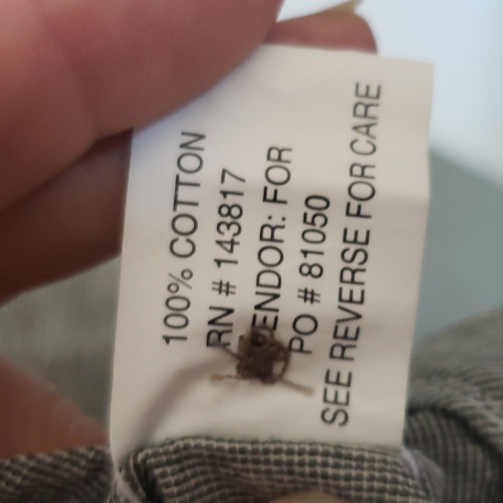 Rustic Ridge Sleeveless Button Down Gray Long Shi… - image 5